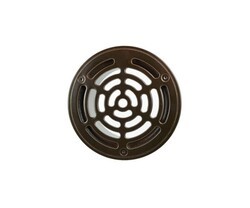 MOUNTAIN PLUMBING MT509-GRID 5 7/8 INCH ROUND SOLID NICKEL BRONZE PLATED GRID SHOWER DRAIN