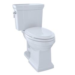 TOTO CST404CEFG PROMENADE II TWO-PIECE TOILET - 1.28 GPF WITH CEFIONTECT CERAMIC GLAZE, LEFT HAND