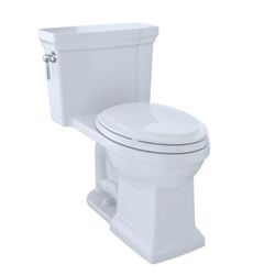 TOTO MS814224CEFG PROMENADE II ONE PIECE ELONGATED 1.28 GPF TOILET WITH CEFIONTECT - SOFTCLOSE SEAT INCLUDED