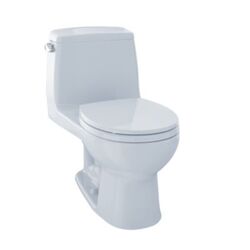 TOTO MS853113 ULTIMATE ONE PIECE ROUND 1.6 GPF TOILET WITH G-MAX FLUSH SYSTEM - SEAT INCLUDED