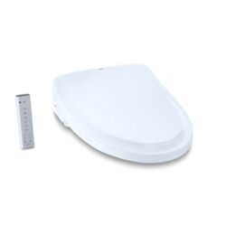 TOTO SW3054 WASHLET S550E ELONGATED BIDET TOILET SEAT WITH AUTO OPEN AND CLOSE CLASSIC LID AND EWATER+