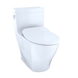 TOTO MS624234CEFG#01 LEGATO ONE-PIECE ELONGATED 1.28 GPF UNIVERSAL HEIGHT TOILET - WASHLET+ CONNECTION - SLIM SEAT