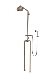 SONOMA FORGE WB-SHW-1150 WATERBRIDGE 91 1/2 INCH FLOOR MOUNT EXPOSED THERMOSTATIC SHOWER SYSTEM WITH HAND SHOWER