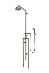 SONOMA FORGE WB-SHW-1180 WATERBRIDGE 91 1/2 INCH FLOOR MOUNT EXPOSED THERMOSTATIC SHOWER SYSTEM WITH HAND SHOWER AND FOOTWASH