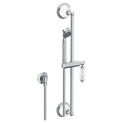 WATERMARK 180-HSPB1 VENETIAN 23 7/8 INCH POSITIONING BAR SHOWER KIT WITH HAND SHOWER AND 69 INCH HOSE