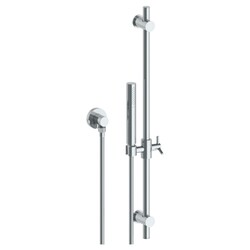 WATERMARK 23-HSPB1 LOFT 27 INCH POSITIONING BAR SHOWER KIT WITH SLIM HAND SHOWER AND 69 INCH HOSE