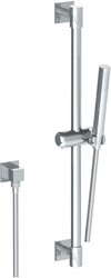WATERMARK 71-HSPB1 LILY 25 5/8 INCH POSITIONING BAR SHOWER KIT WITH SLIM HAND SHOWER AND 69 INCH HOSE