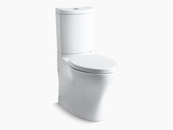 KOHLER K-6355 PERSUADE CURV COMFORT HEIGHT TWO-PIECE ELONGATED DUAL-FLUSH CHAIR HEIGHT TOILET