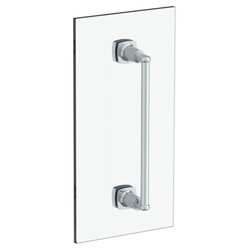 WATERMARK 115-0.1A-GDP H-LINE 24 INCH GLASS MOUNT SINGLE SHOWER DOOR PULL