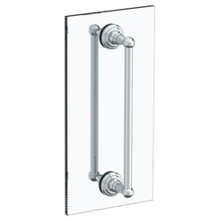 WATERMARK 322-0.1-12DDP ROCHESTER AND STRATFORD 12 INCH GLASS MOUNT DOUBLE SHOWER DOOR PULL