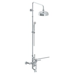 WATERMARK 206-EX9500 PARIS 56 1/8 INCH WALL MOUNT EXPOSED THERMOSTATIC TUB AND SHOWER SET WITH HAND SHOWER SET