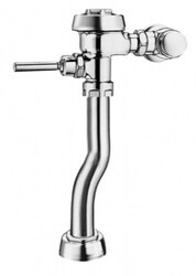 SLOAN 3910353 ROYAL 115-1.28 O 2 IN OFFSET 1.28 GPF TOP SPUD SINGLE FLUSH EXPOSED MANUAL WATER CLOSET FLUSHOMETER WITH 2 INCH OFFSET - POLISHED CHROME