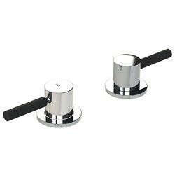 LEFROY BROOKS X1-1026 XO 2 INCH DECK MOUNT FLOW CONTROL TRIM ONLY WITH LEVER HANDLE