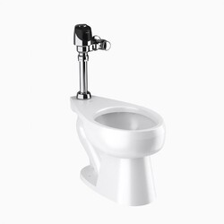 SLOAN 20001412 WETS2000.1412 ST-2009 WATER CLOSET AND SLOAN 8111 FLUSHOMETER