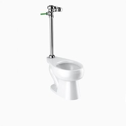 SLOAN 20021020 WETS2002.1020 ST-2009 WATER CLOSET AND SLOAN WES 115 FLUSHOMETER