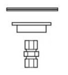 SLOAN 0305626 ETF-290-A SPOUT MOUNTING KIT, FOR USE WITH: EBK-85 FAUCET, COMMERCIAL