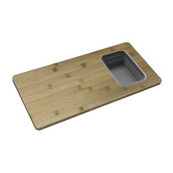 STYLISH A-912 8 1/2 INCH WORKSTATION CUTTING BOARD WITH 1 CONTAINER