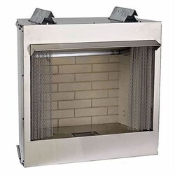 CAROL ROSE OP36FB2MF 36 INCH OUTDOOR PREMIUM FIREBOX WITH FLUSH FRONT AND REFRACTORY LINER