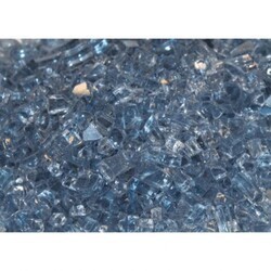 CAROL ROSE DG1BUC BLUE CLEAR DECORATIVE CRUSHED GLASS
