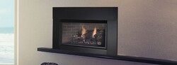 MONESSEN VFI33LPI SOLSTICE 33 INCH PROPANE GAS VENT INSERT FIREPLACE WITH INTERMITTENT PILOT CONTROL AND BLOWER