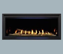 MAJESTIC JADE42IL-B JADE 42 INCH DIRECT VENT LIQUID PROPANE GAS FIREPLACE WITH INTELLIFIRE TOUCH IGNITION SYSTEM