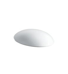 LAUFEN H8929710000001 ILBAGNOALESSI ONE 13 3/4 INCH ELONGATED SOFT CLOSED TOILET SEAT - WHITE