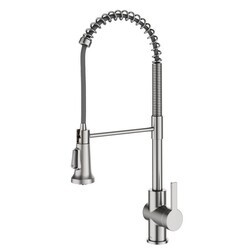 KRAUS KPF-1691 BRITT COMMERCIAL STYLE PULL-DOWN SINGLE HANDLE KITCHEN FAUCET