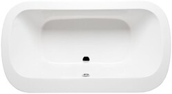 AMERICH AO6634B ANORA 66 INCH X 34 INCH ROUND RECTANGULAR BUILDER SERIES BATHTUB WITH A WIDEN DECK FOR FAUCET MOUNT CAPABILITIES