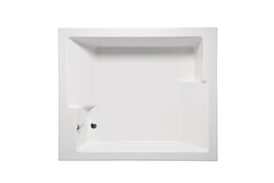 AMERICH CF6648B CONFIDENCE 66 INCH RECTANGULAR TWO PERSON BUILDER SERIES BATHTUB WITH LUMBAR SUPPORT