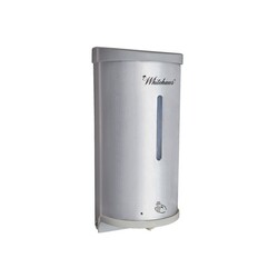WHITEHAUS WHSD0011 SOAPHAUS HANDS-FREE MULTI-FUNCTION LIQUID SOAP DISPENSER WITH SENSOR TECHNOLOGY IN BRUSHED STAINLESS STEEL