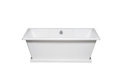 AMERICH JP6636T JULEP 66 INCH FREESTANDING SOAKER BATHTUB WITH INTEGRATED ARM RESTS AND INTEGRAL WASTE AND OVERFLOW