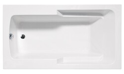 AMERICH MA6636BA2 MADISON 66 INCH X 36 INCH RECTANGULAR END DRAIN BUILDER SERIES AND AIRBATH II COMBO BATHTUB WITH INTEGRAL ARM RESTS