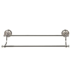 AQUABRASS ABAB00405 SERIE 400 20 1/8 INCH WALL MOUNT DOUBLE TOWEL BAR