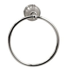 AQUABRASS ABAB00407 SERIE 400 2 3/4 INCH WALL MOUNT TOWEL RING
