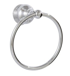 AQUABRASS ABAB04107 SERIE 4100 6 INCH WALL MOUNT TOWEL RING