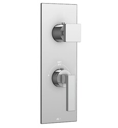 AQUABRASS ABSTS9384 B-JOU SQUARE TRIM SET FOR ABSV12123 THERMOSTATIC VALVE 3-WAY