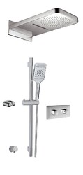 AQUABRASS ABSZINABOX04 SHOWER SYSTEM INABOX 4 SHOWER FAUCET - 3 WAY SHARED