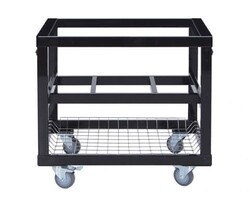 PRIMO CERAMIC GRILLS PG00368 CART BASE WITH BASKET FOR OVAL LARGE 300 AND X-LARGE 400