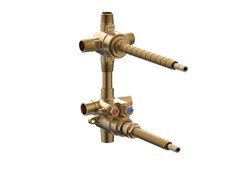 PHYLRICH 1-133 1/2 INCH THERMOSTATIC VALVE WITH 3-WAY SHARED DIVERTER