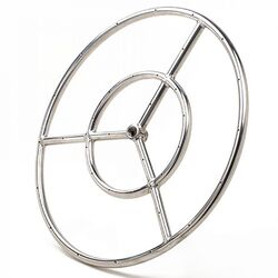 GRAND CANYON FRS 304 STAINLESS STEEL ROUND FIRE RING BURNER