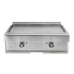 BARBEQUES GALORE 324505 TEPPANYAKI 32 1/2 INCH BUILT-IN STAINLESS STEEL LIQUID PROPANE GAS BBQ GRILL