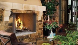 SUPERIOR WRE45 WRE4500 67 1/8 INCH WOOD-BURNING OUTDOOR FIREPLACE