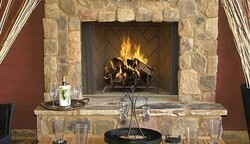 SUPERIOR WRE60 WRE6000 67 1/8 INCH WOOD-BURNING OUTDOOR FIREPLACE