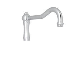 ROHL C7446/11 COUNTRY KITCHEN 11 INCH EXTENDED REACH COLUMN SPOUT WITH SHORTER CONNECTION AT BASE