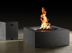 SLICK ROCK KHF36EI HORIZON 36 INCH SQUARE FIRE TABLE WITH ELECTRIC IGNITION