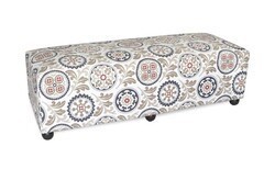 INSPIRED VISIONS 9001800-0127110 60 INCH RECTANGULAR UPHOLSTERED BENCH - PROVINCE