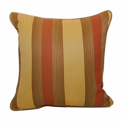 INSPIRED VISIONS 1016-02253300 16 INCH ZENITH BRICK FABRIC PILLOW