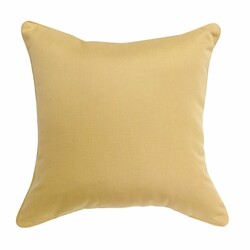 INSPIRED VISIONS 1016-02254000 16 INCH WHEAT FABRIC PILLOW - CANVAS WHEAT