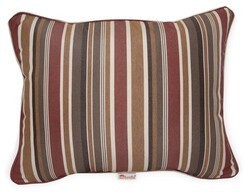 INSPIRED VISIONS 1017-02252100 16 INCH BRANNON REDWOOD FABRIC PILLOW