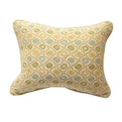 INSPIRED VISIONS 1017-02257400 16 INCH DUVAL LAGOON FABRIC PILLOW